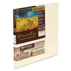 Masterpiece Vincent Pro Artfix Linen Canvas - 8" x 10", Oil Primed