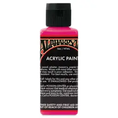 Alpha6 Alphakrylic Acrylic Paint - Electroshock Pink, 5 oz