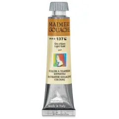 Maimeri Artist Gouache - Light Gold, 20 ml tube
