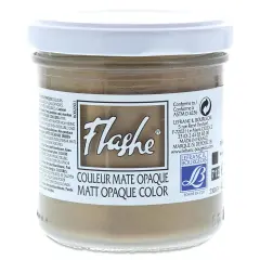 Lefranc & Bourgeois Flashe Vinyl Paint - Iridescent Bronze, 125 ml jar