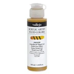 Vallejo Fluid Acrylic - Nickel Azo Yellow, 100 ml