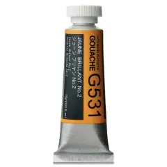 Holbein Artists' Gouache - Jaune Brilliant 2, 15 ml tube