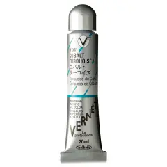 Holbein Vern&eacute;t Superior Artists' Oil Color - Cobalt Turquoise, 20 ml tube