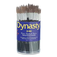 Dynasty Fine Camel Hair Brush Set - Canister of 120