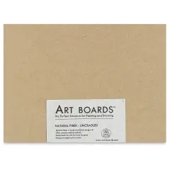 Art Boards Natural Fiber Painting Panel - 9" x 12" x 3/8", Uncradled