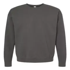 Tultex&reg; Fleece Crewneck Sweatshirt Charcoal