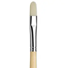 Da Vinci Top Acryl Synthetic Brush - Filbert, Long Handle, Size 6