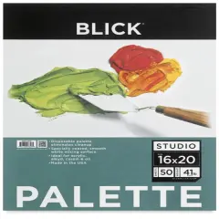 Blick Palette Paper Pad - 16" x 20", 50 Sheets