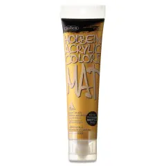 Holbein Mat Acrylic - Gold, 110 ml tube