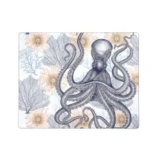 Ochre Octopus Hardboard Placemats, Set of 6