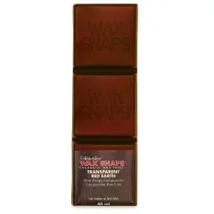 Enkaustikos Wax Snaps Encaustic Paints - Transparent Red Earth, 40 ml cake