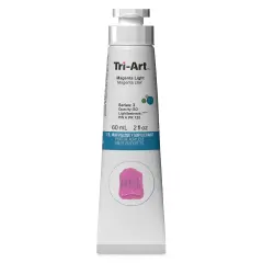 Tri-Art High Viscosity Artist Acrylic - Magenta Light, 60 ml tube