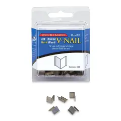 Logan Hard V Nails - 3/8", Box of 200