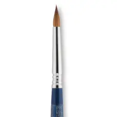 Escoda Optimo Kolinsky Sable Brush - Detailer Round, Short Handle, Size 8