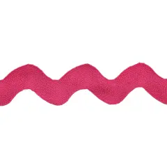 Belagio Large Ric Rac Trim, 1.25" Wide, 10-yard bolt, Hot Pink