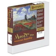 Masterpiece Monet Pro Artfix Linen Canvas - 6" x 6", Acrylic Primed