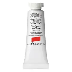 Winsor & Newton Designers Gouache - Cadmium Red, 14 ml tube