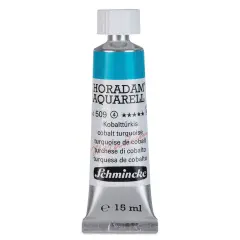 Schmincke Horadam Aquarell Artist Watercolor - Cobalt Turquoise, 15 ml tube