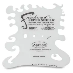 Artool Freehand Essential Seven Airbrush Template - FH-6, Super Shield