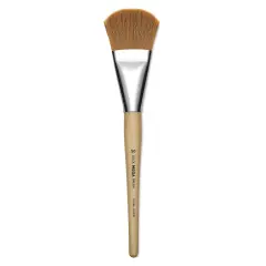 Blick Mega Golden Taklon Brush - Mega Filbert, Short Handle, Size 50