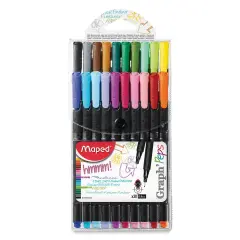 Maped Graph'Peps Fineliners - Set of 20