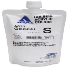 Holbein Acryla Gesso - Smooth Texture, White, 300 ml pouch