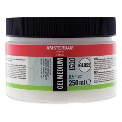 Amsterdam Acrylic Gel Mediums - Gloss, 250 ml, Jar