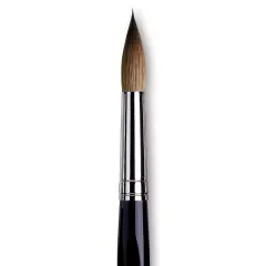 Da Vinci Maestro Kolinsky Brush - Long Tapered Round, Short Handle, Size 16