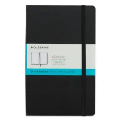 Moleskine Classic Expanded Hardcover Notebook - Dotted, Black, Large, 8-1/4" x 5"