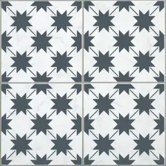 Farmhouse Star Tile and Patio Stencil