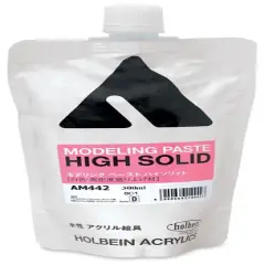 Holbein Acrylic Medium - High Solid Modeling Paste, 300 ml pouch