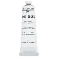 Grumbacher Artists' Acrylic Gel 531 - 5 oz tube