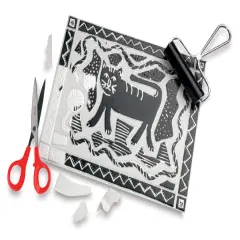 Inovart Printfoam with Adhesive Back - Pkg of 12, 9"&nbsp;&times;&nbsp;12"