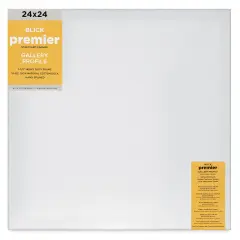 Blick Premier Stretched Cotton Canvas - Gallery Profile, Splined, 24" x 24"