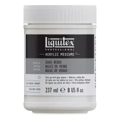 Liquitex Effects Glass Beads Medium, 8 oz jar