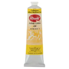 Utrecht Artists' Oil Paint - Cadmium Yellow Medium, 150 ml tube