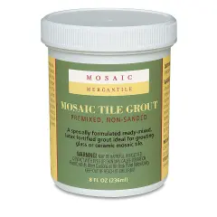 Mosaic Mercantile Pre-mixed Tile Grout - 8 oz, White
