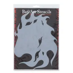 Graftobian Bad Ass Airbrush Stencil - Inferno