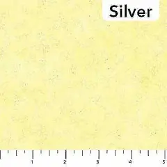 Shimmer Radiance~Lemonade/Silver Metallic 9050M-51Cotton Fabric by Northcott