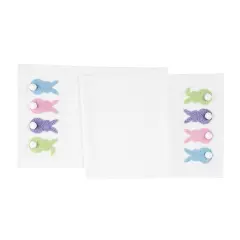 Easter Bunny Rabbit Bum Tufted Spring Cotton Quilted Table Runner 14" x 51"