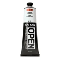 Golden Open Acrylics - Iridescent Copper (Fine), 5 oz Tube