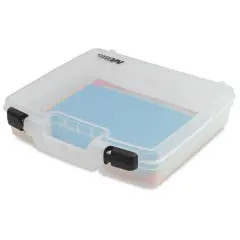 ArtBin Quick-View Carrying Case - 15" &times; 14-3/8" &times; 3-2/5", Translucent White