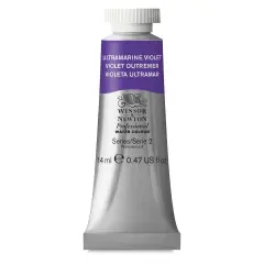 Winsor & Newton Professional Watercolor - Ultramarine Violet, 14 ml Tube