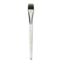 Princeton Synthetic Clear Handle Brush - Wash, Short Handle, 3/4"