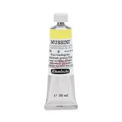 Schmincke Mussini Oil Color - Yellowish Green Ural, 35 ml tube