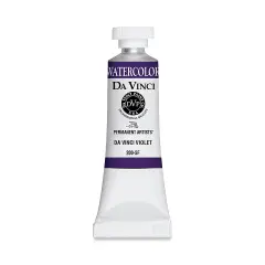 Da Vinci Artists' Permanent Watercolor - Da Vinci Violet, 15 ml tube