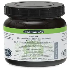 Schmincke Ready-to-Use Gouache Binder - 200 ml bottle