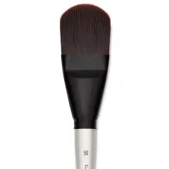 Simply Simmons XL Stiff Synthetic Brush - Filbert, Size 50