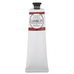 Gamblin Artist's Oil Color - Cadmium Red Deep, 150 ml tube