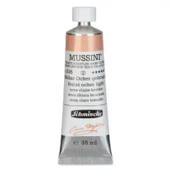 Schmincke Mussini Oil Color - Burnt Ochre Light, 35 ml tube